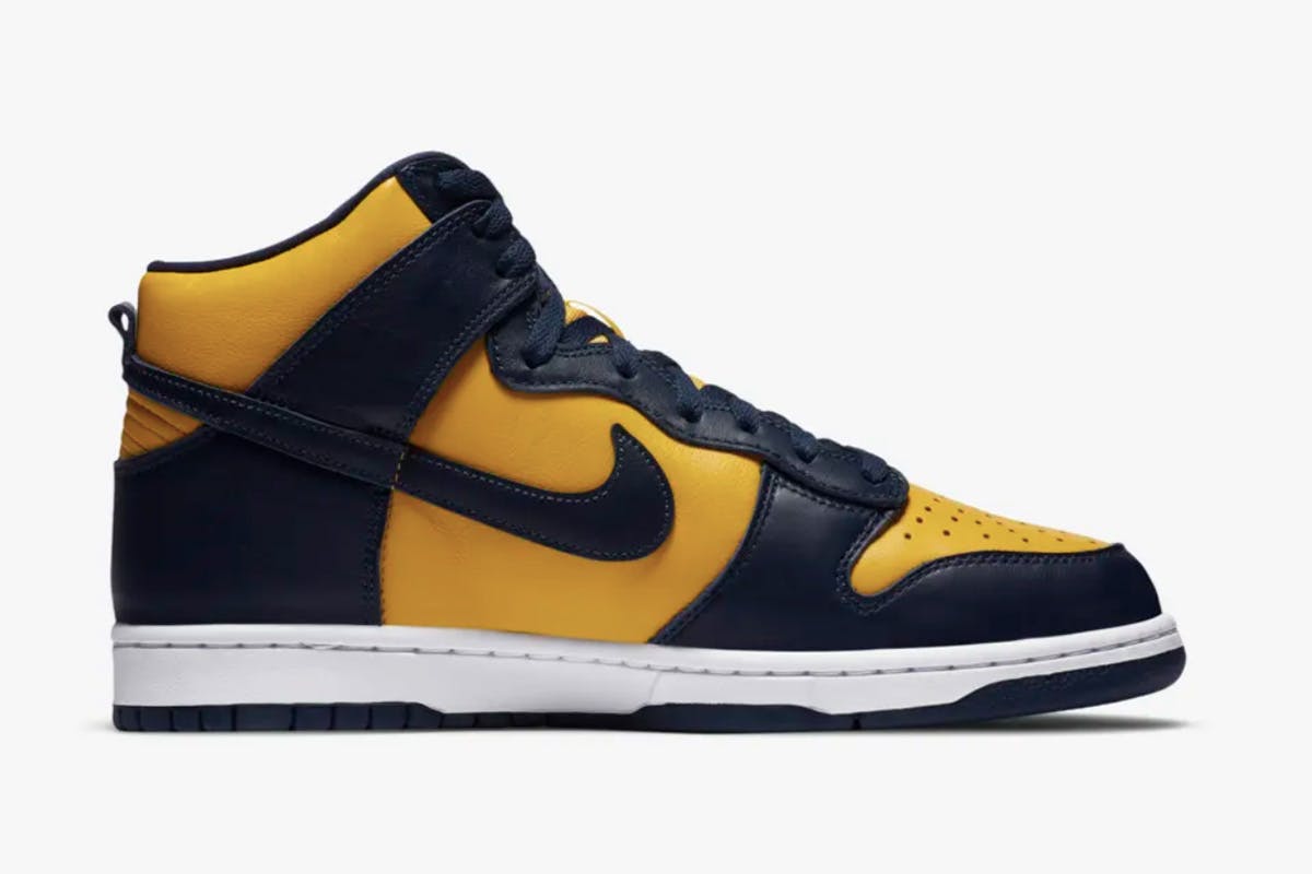 Nike Dunk High “Michigan”: Official 